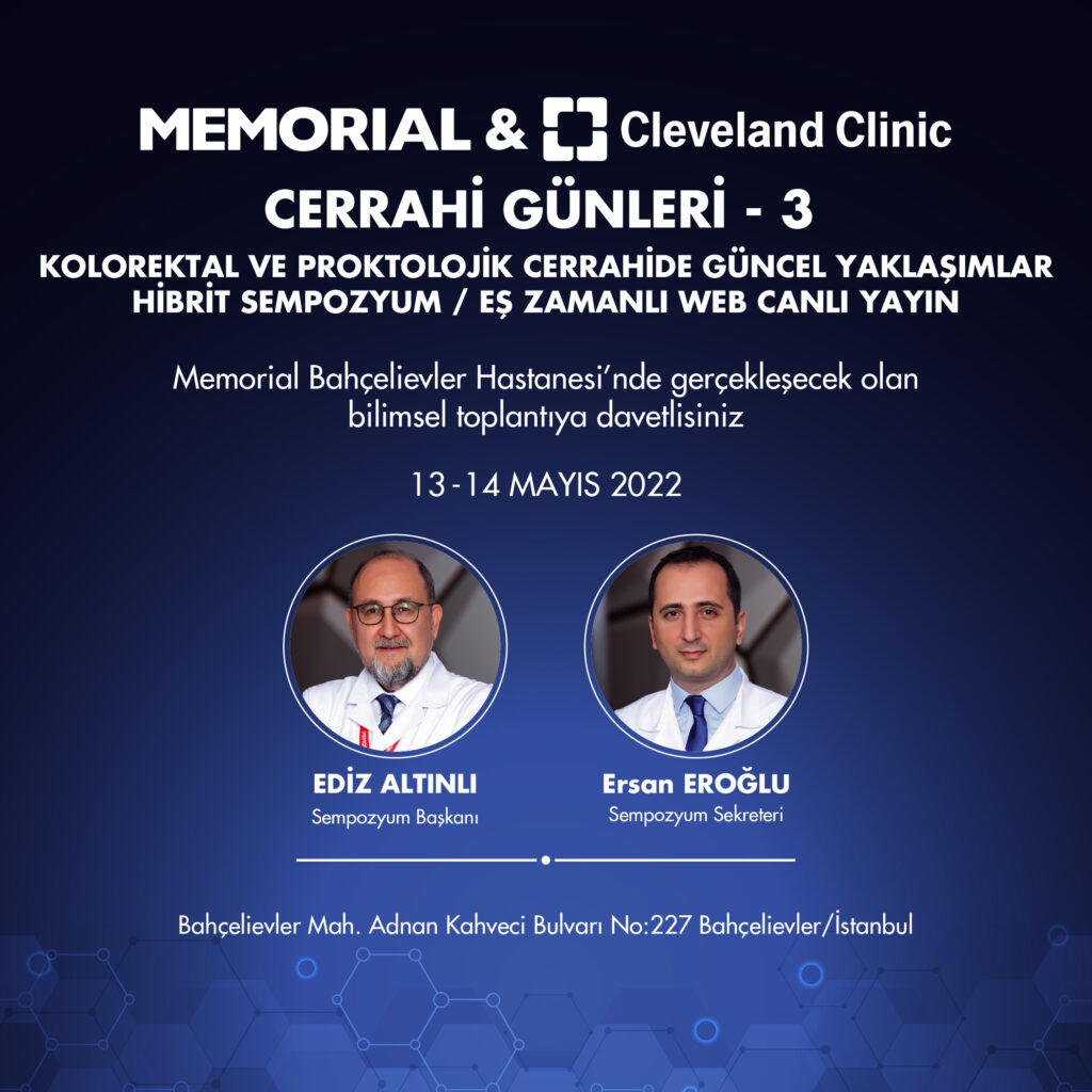 Memorial & Cleveland Clinic Cerrahi Günleri- 3 Başlıyor